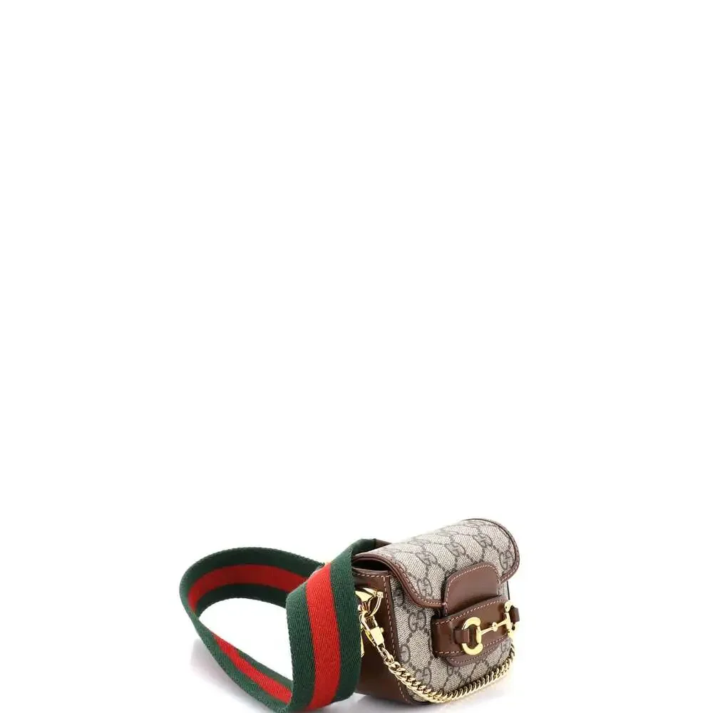 Gucci Horsebit Flap Wallet With Strap #233465G14B - Picture 2 of 6